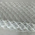 clôture en fil de diamant en revêtement en plastique / clôture de liaison de chaîne